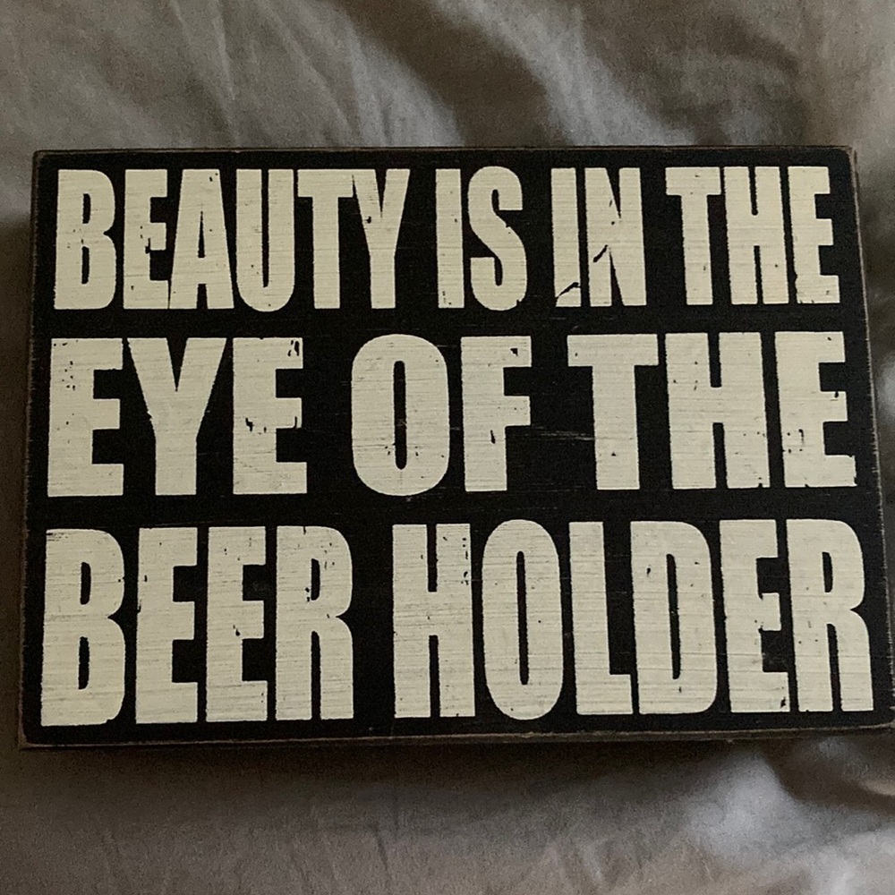 Wooden Sign Decor